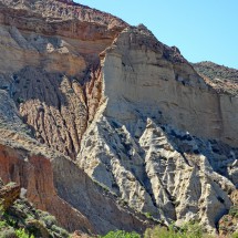 These rocks are similar to the badlands of western Canada and the USA
